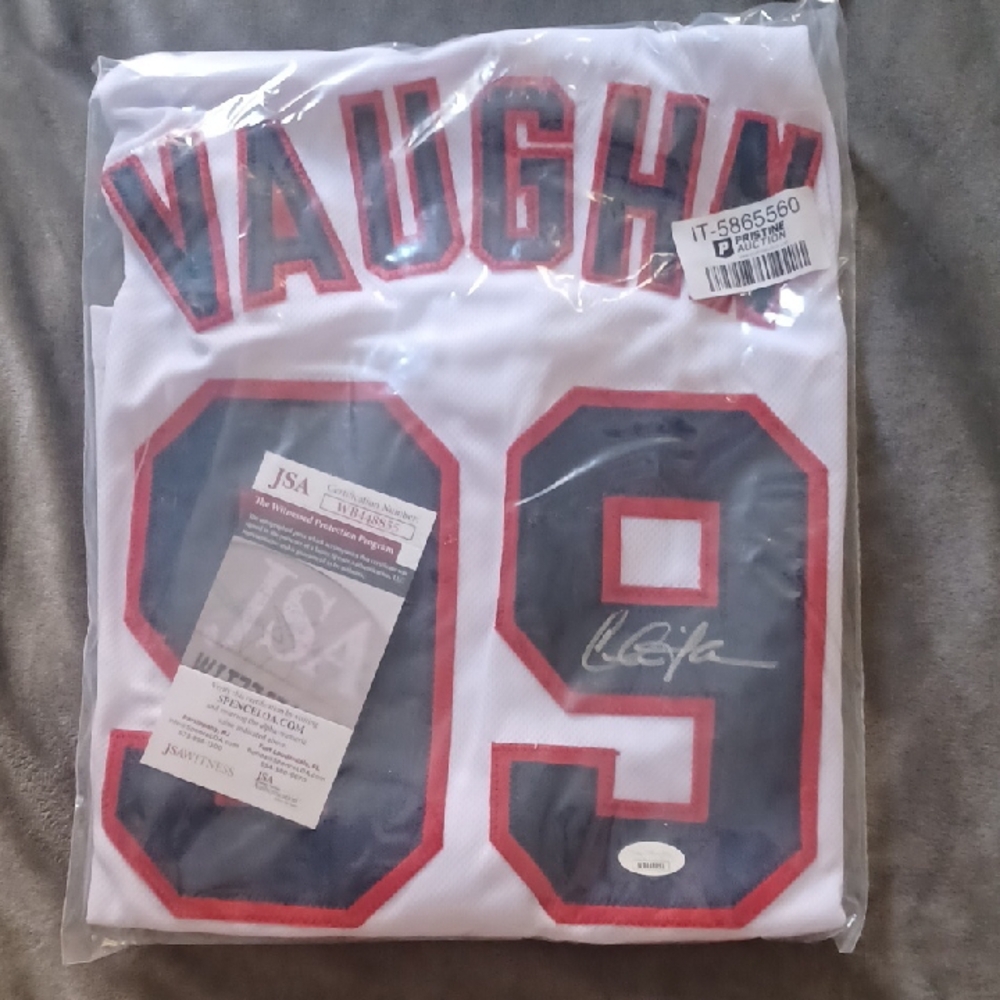 Major League Autographed Jersey